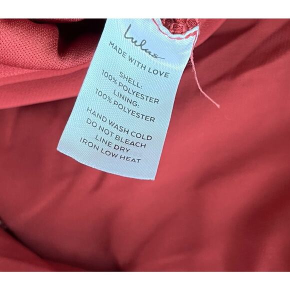 Chic Terracotta Maxi Dress - Picture 8 of 10